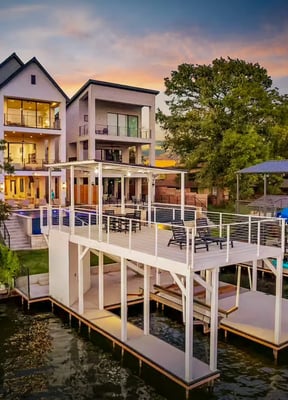 Private boat slip and dock on Lake LBJ