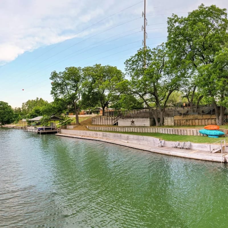 Lake Marble Falls Waterfront | House | Wet Slip | Huge Yard